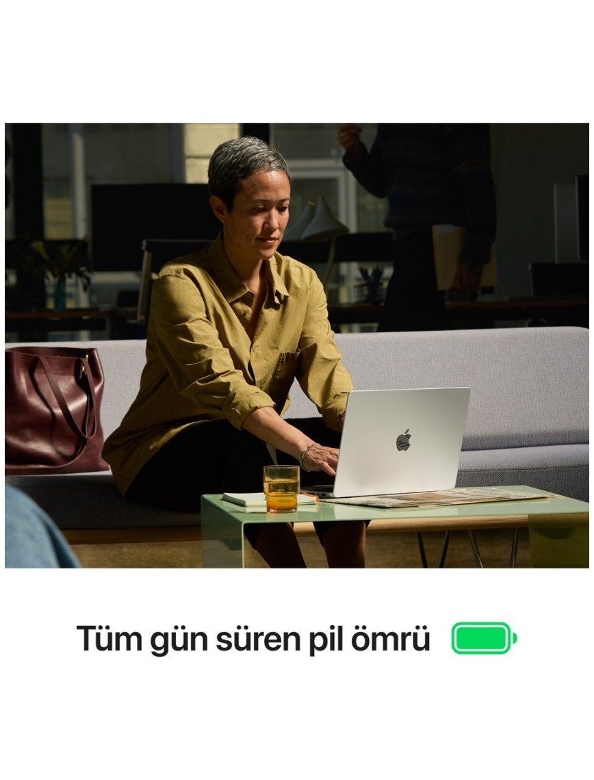 Apple MacBook Pro M4 Pro 24GB 1TB SSD macOS 14" Taşınabilir Bilgisayar Gümüş MX2F3TU/A
