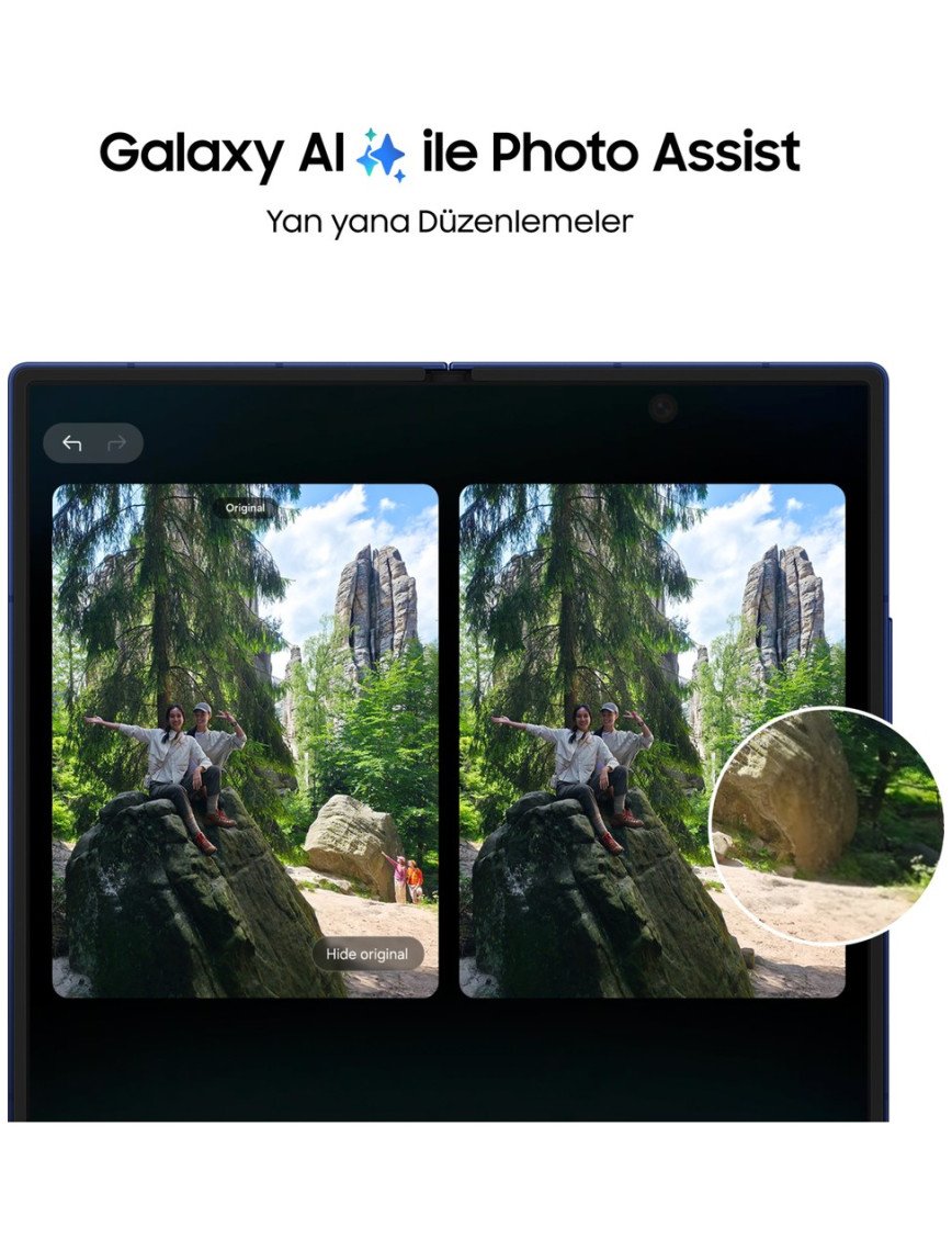 Samsung Galaxy Z Fold7 256 GB 12 GB Ram (Samsung Türkiye Garantili) Gölge Mavisi